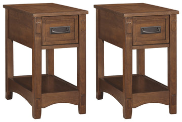 Breegin Signature Design 2-Piece End Table Set