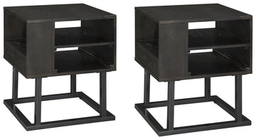 Airdon Signature Design 2-Piece End Table Set