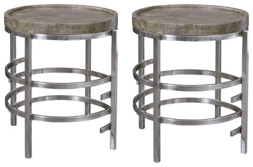 Zinelli Signature Design 2-Piece End Table Set