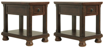 Porter Signature Design 2-Piece End Table Set