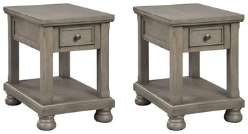 Lettner Signature Design 2-Piece End Table Set