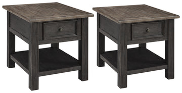 Tyler Creek Signature Design 2-Piece End Table Set