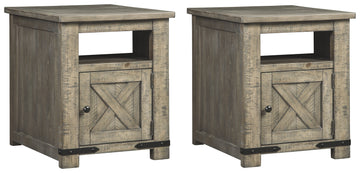 Aldwin 2-Piece End Table Set