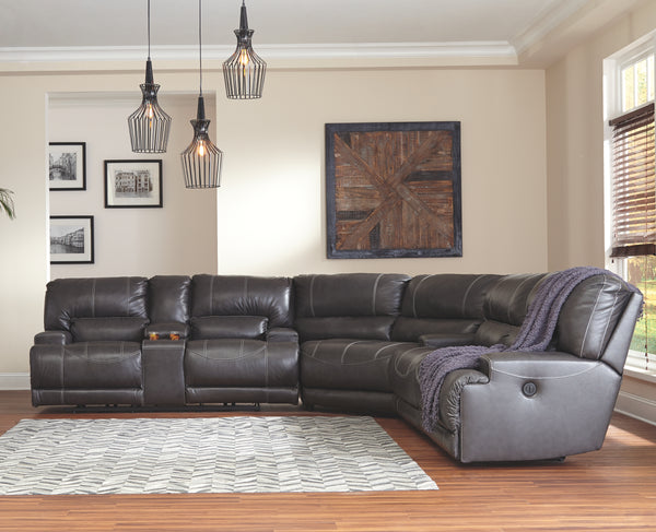 McCaskill Signature Design by Ashley 3-Piece Reclining Sectional